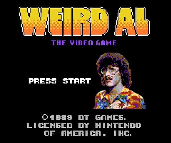 Weird Al’s Secret Video Game