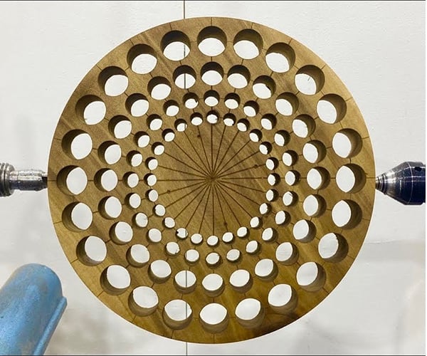 Making a Wooden Optical Illusion Bowl