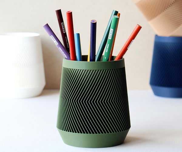 Geometric Desk Organizer