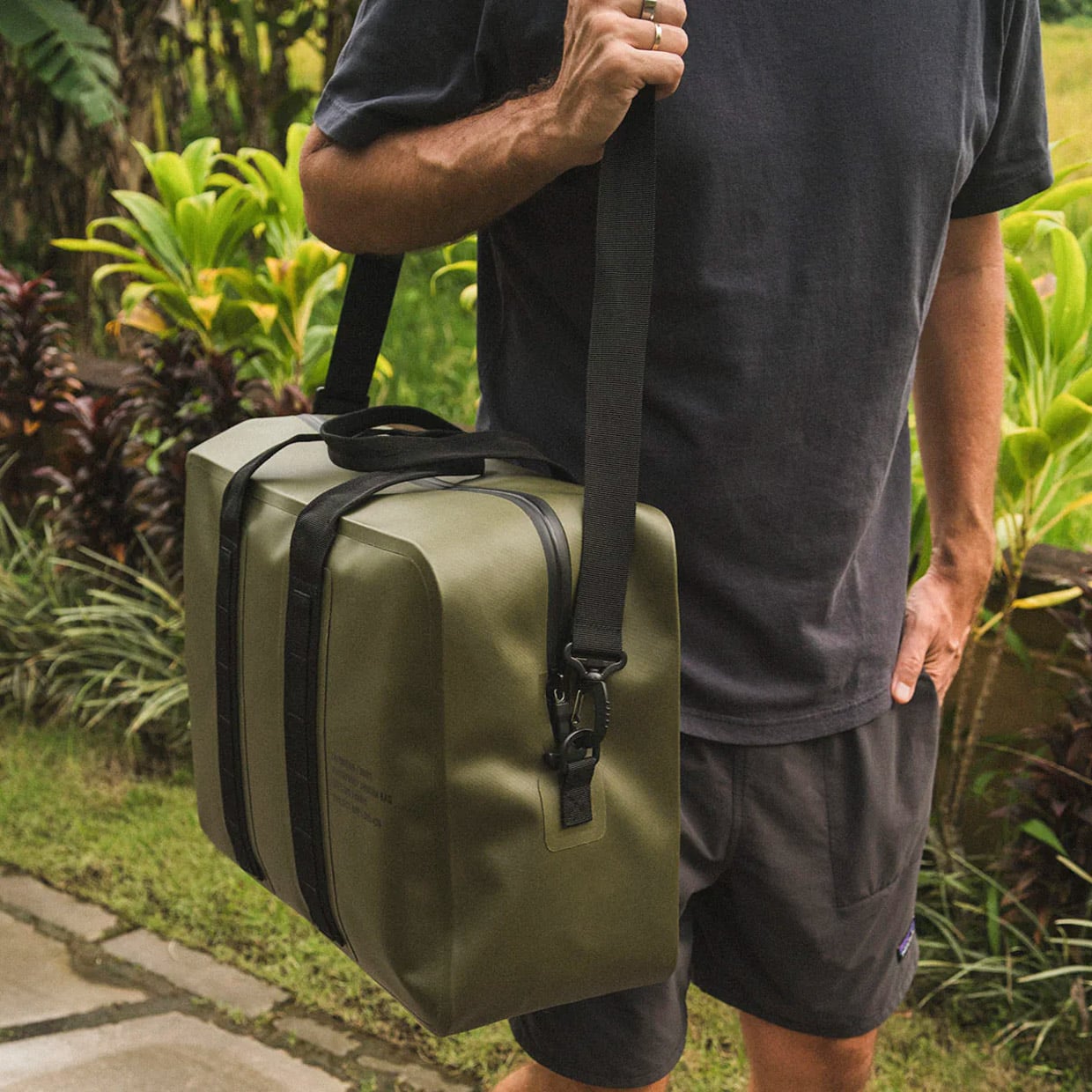 The Project AN01 Waterproof Aviator Bag Laughs in the Face of Rain