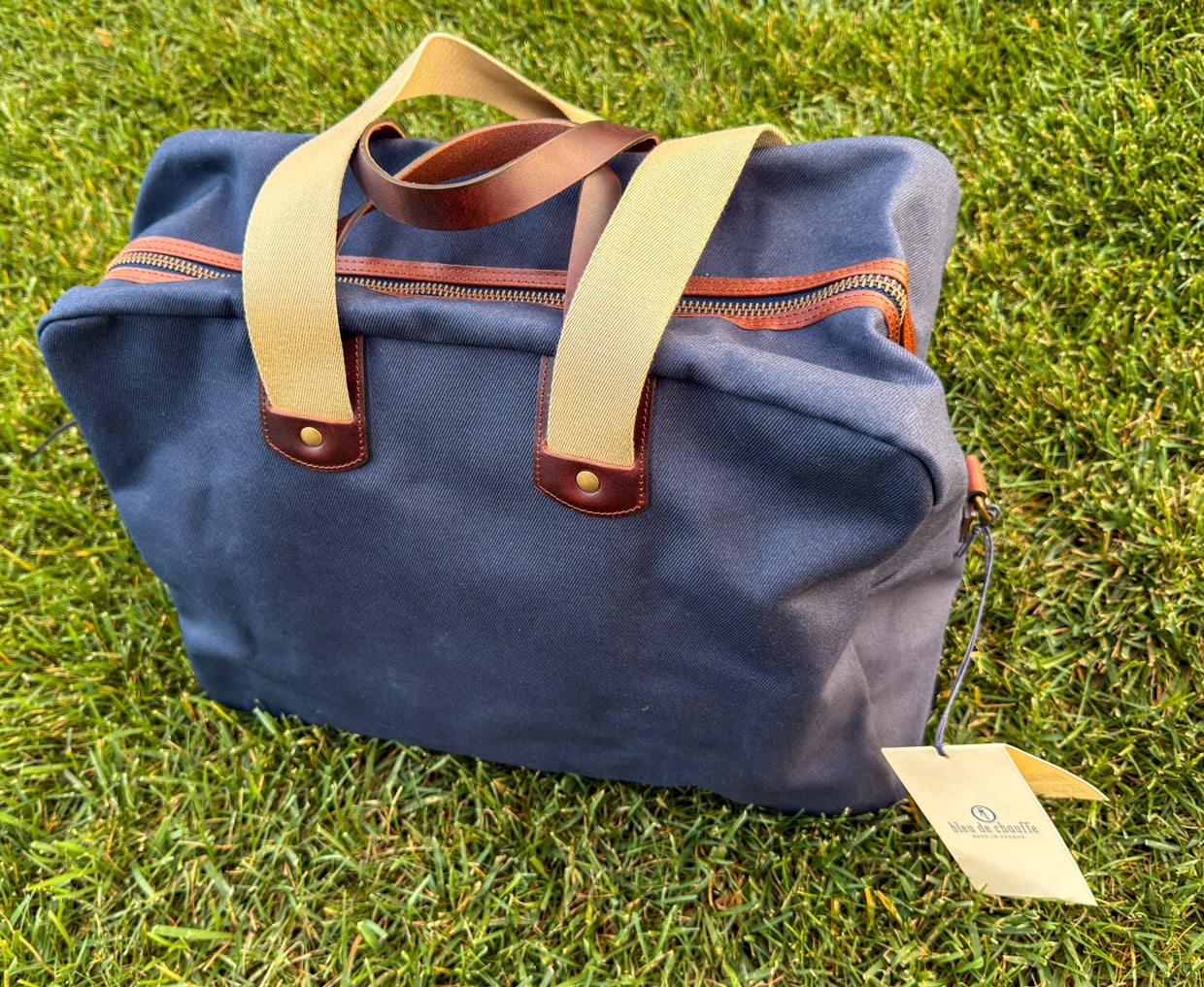 Bleu de Chauffe Missak Aviator Travel Bag