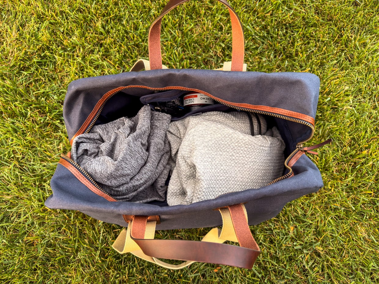 Bleu de Chauffe Missak Aviator Travel Bag