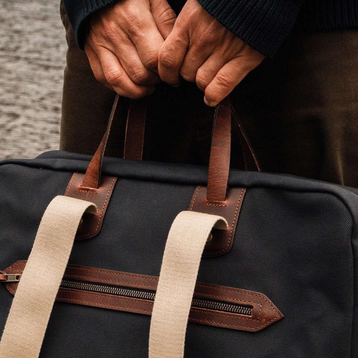 Bleu de Chauffe Missak Aviator Travel Bag