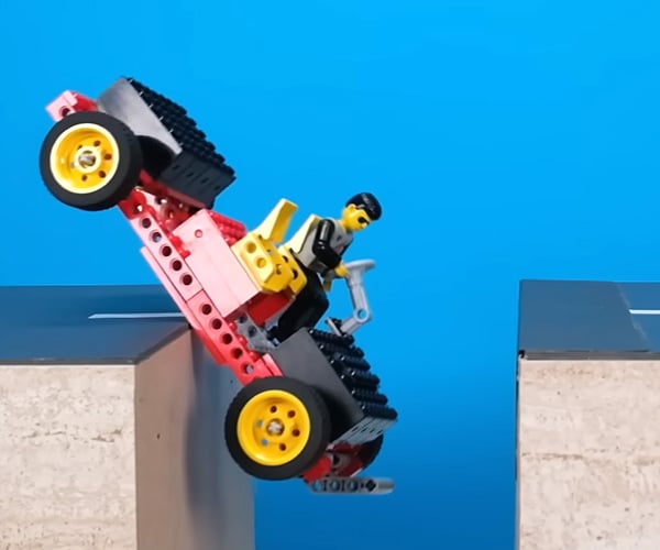 LEGO Cars vs. Potholes