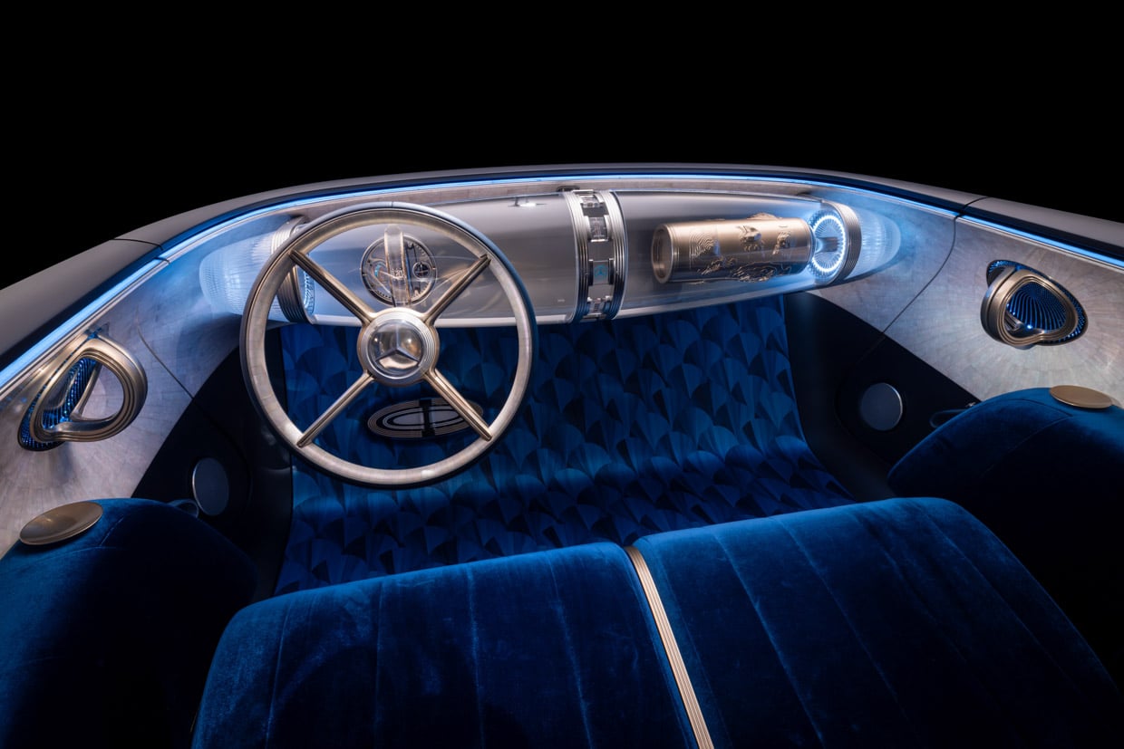 The Mercedes-Benz Vision Iconic Concept is a Real Stunner