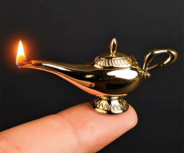 Making a Miniature Aladdin’s Lamp