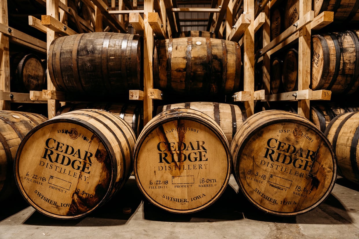 Cedar Ridge Barrel Proof Bourbon