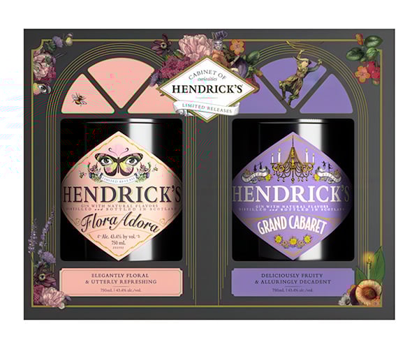 Hendrick’s Gin Cabinet of Curiosities Two-Pack