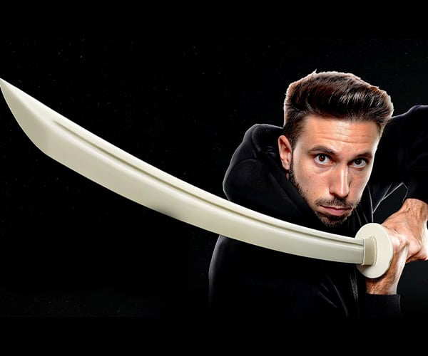 Making a Real Katana from Paper