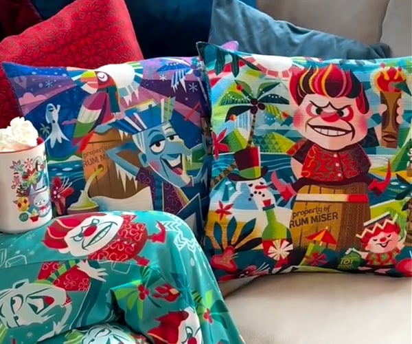 Tikiland Holiday Pillow Covers