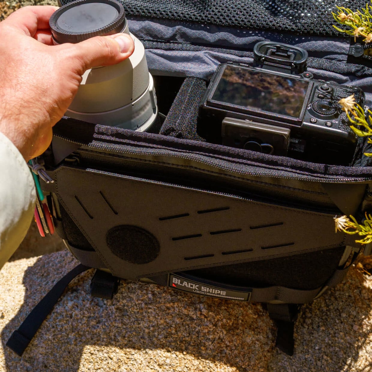 VSGO Black Snipe Sling Camera Bag