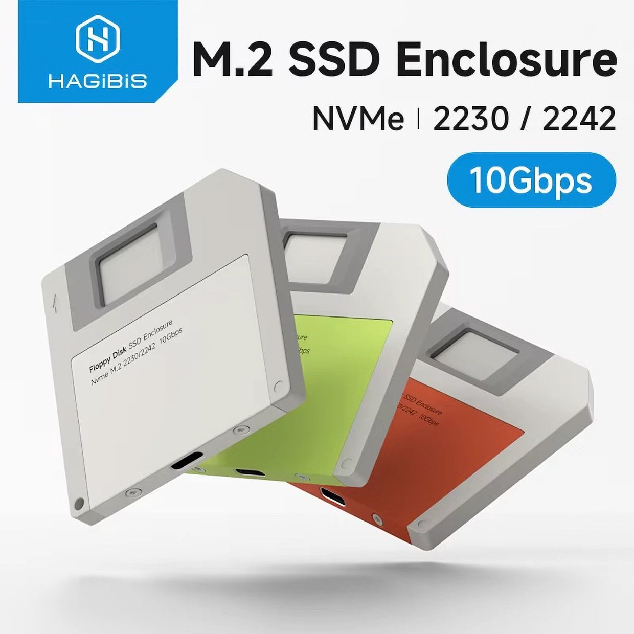 This M.2 NVMe SSD Enclosure Looks Like a Floppy Disk
