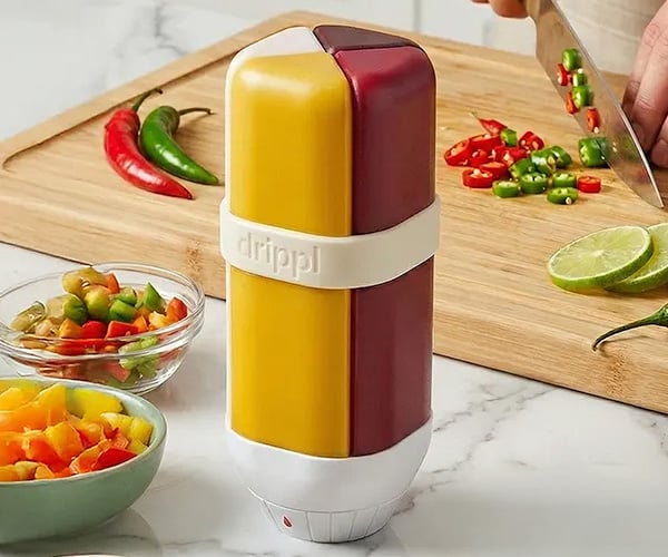 Drippl 4-in-1 Condiment Dispenser