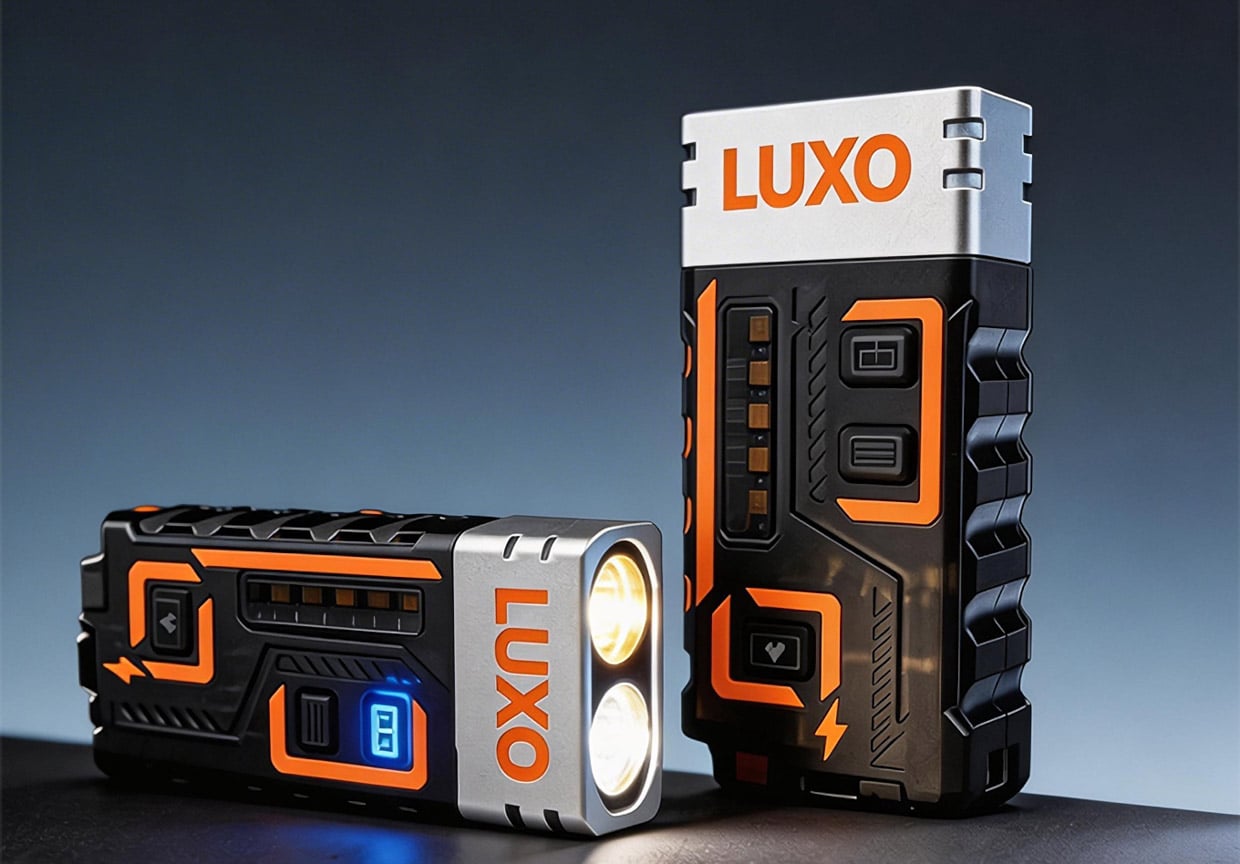 Luxo Flashlight + Arc Lighter