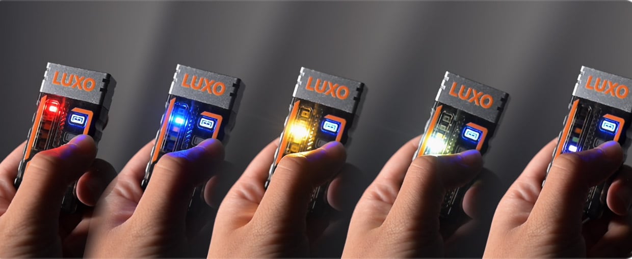 Luxo Flashlight + Arc Lighter