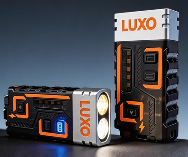 Luxo Flashlight + Arc Lighter