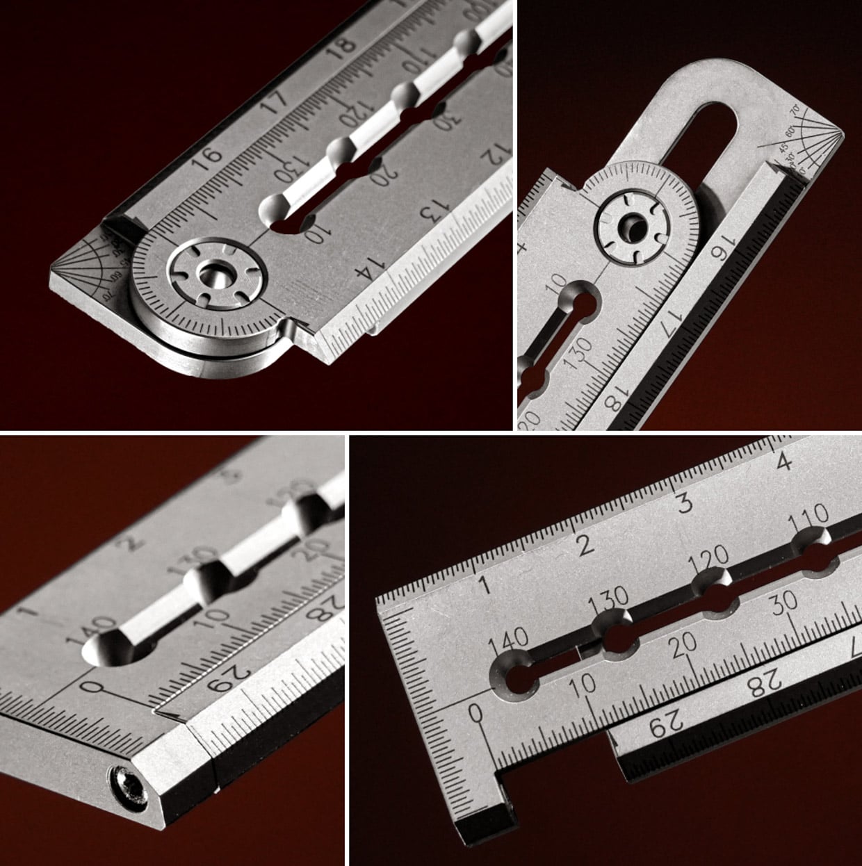 UnioArc Titanium Multi-Ruler