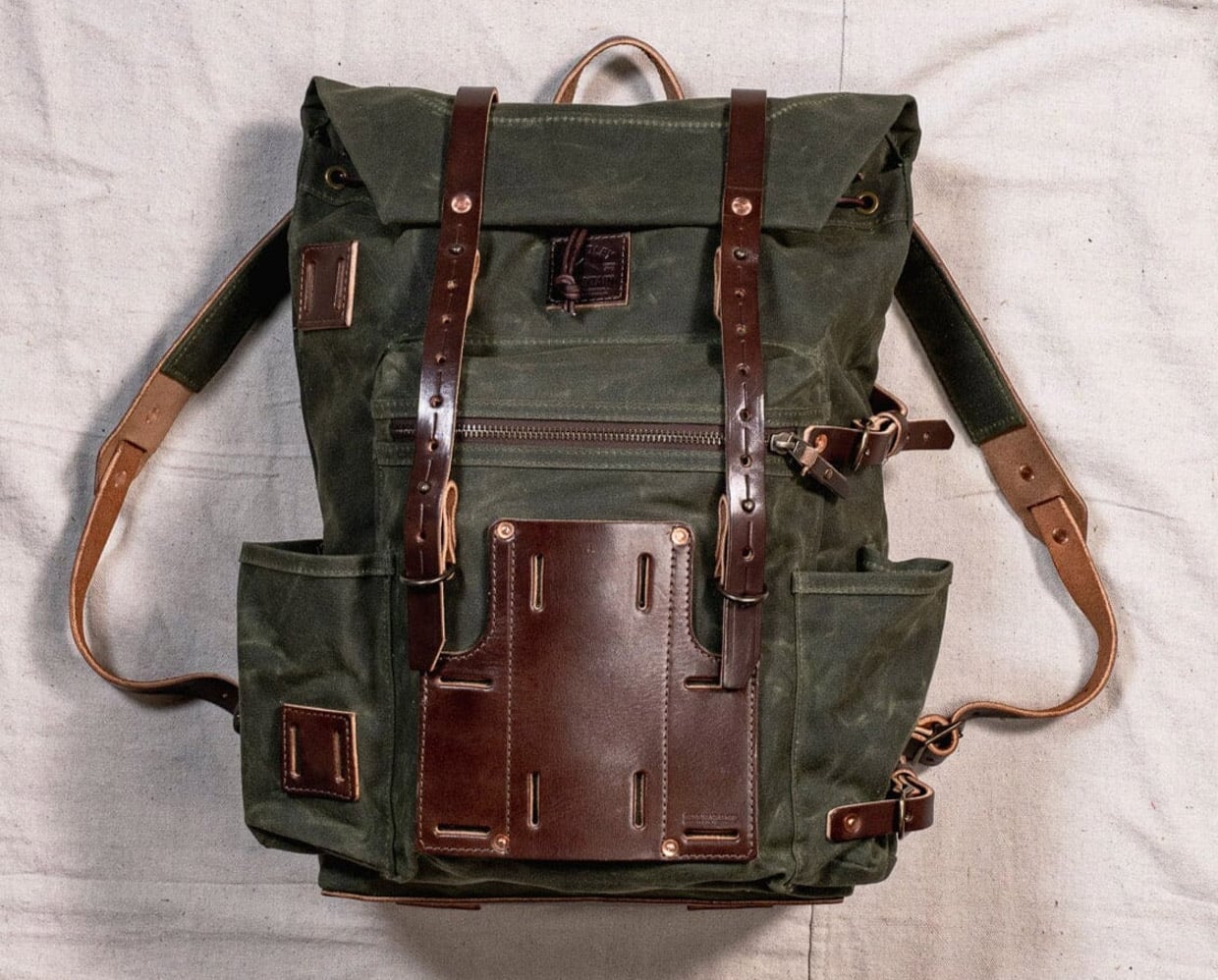 Bradley Mountain's Wilder 10-Year Pack Is a Rugged Waxed Canvas