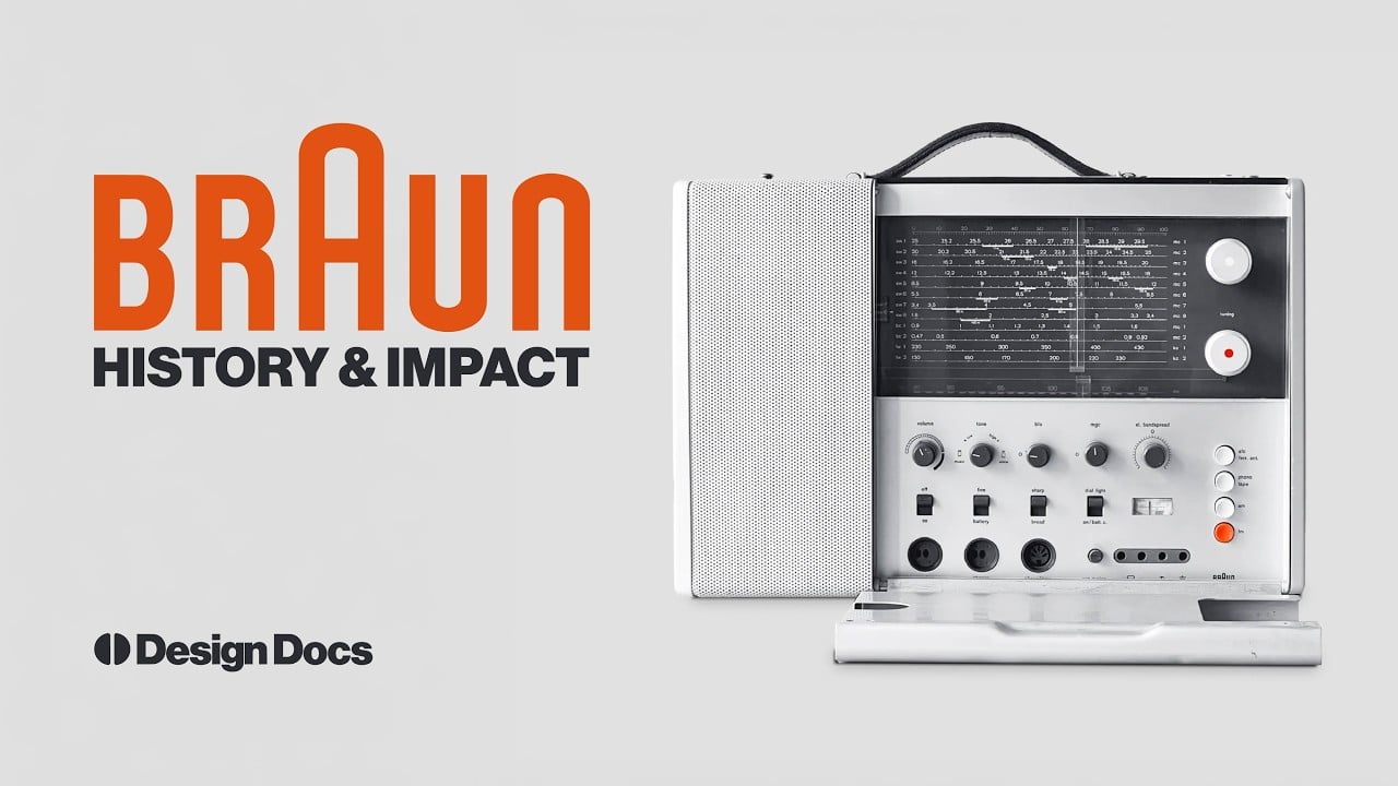 Not just a matter of form - Braunデザイン How Braun Changed Industrial Design Forever