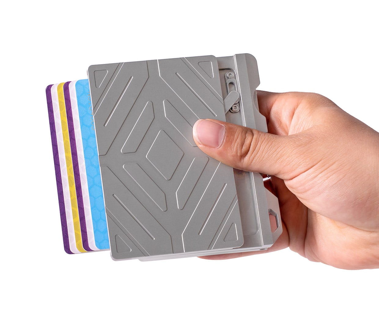 MechVault: A Minimal Metal Wallet with Versatile Storage and a