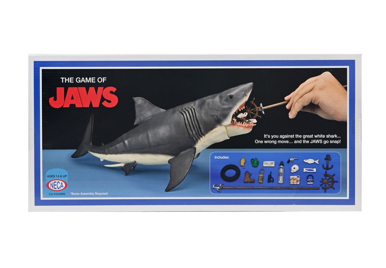 NECA's Jaws Game Has Players Fish Realistic Objects Out of a