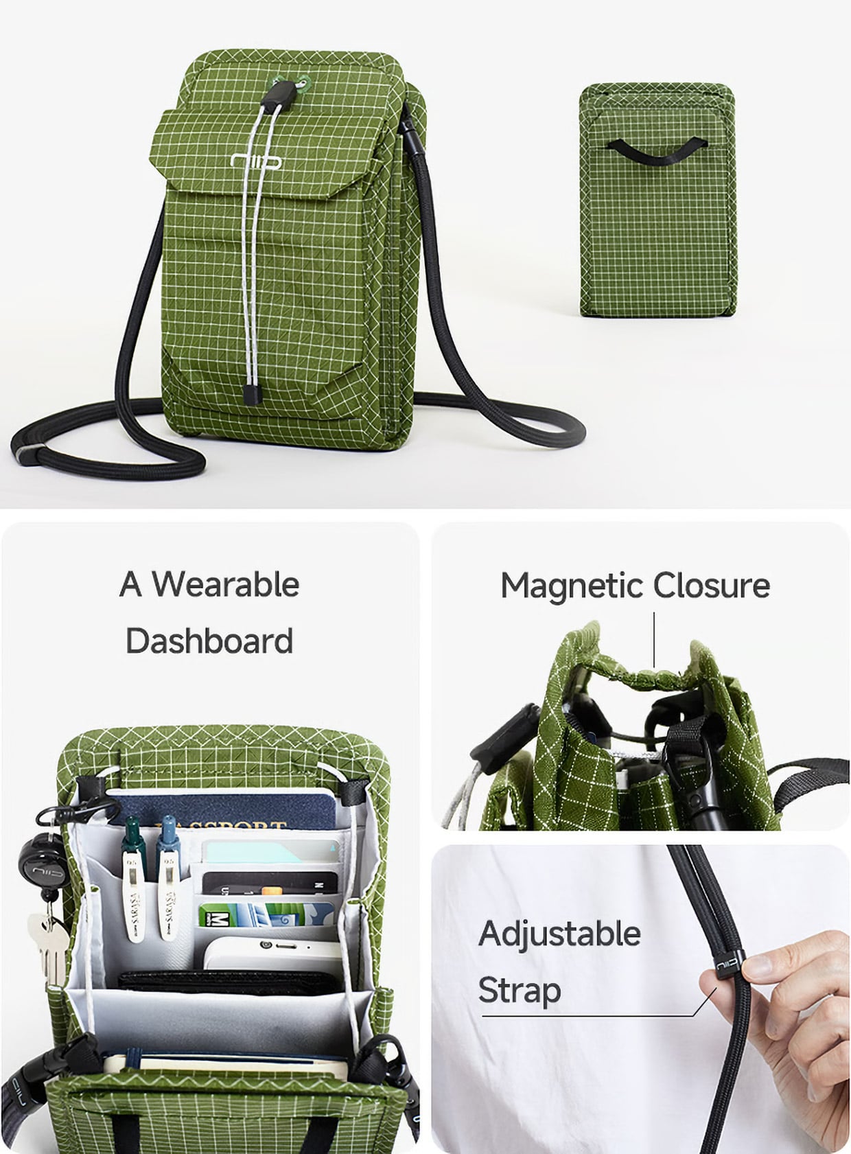 Neo Pouch EDC Sling Bag Maximizes Organization in a Small Space