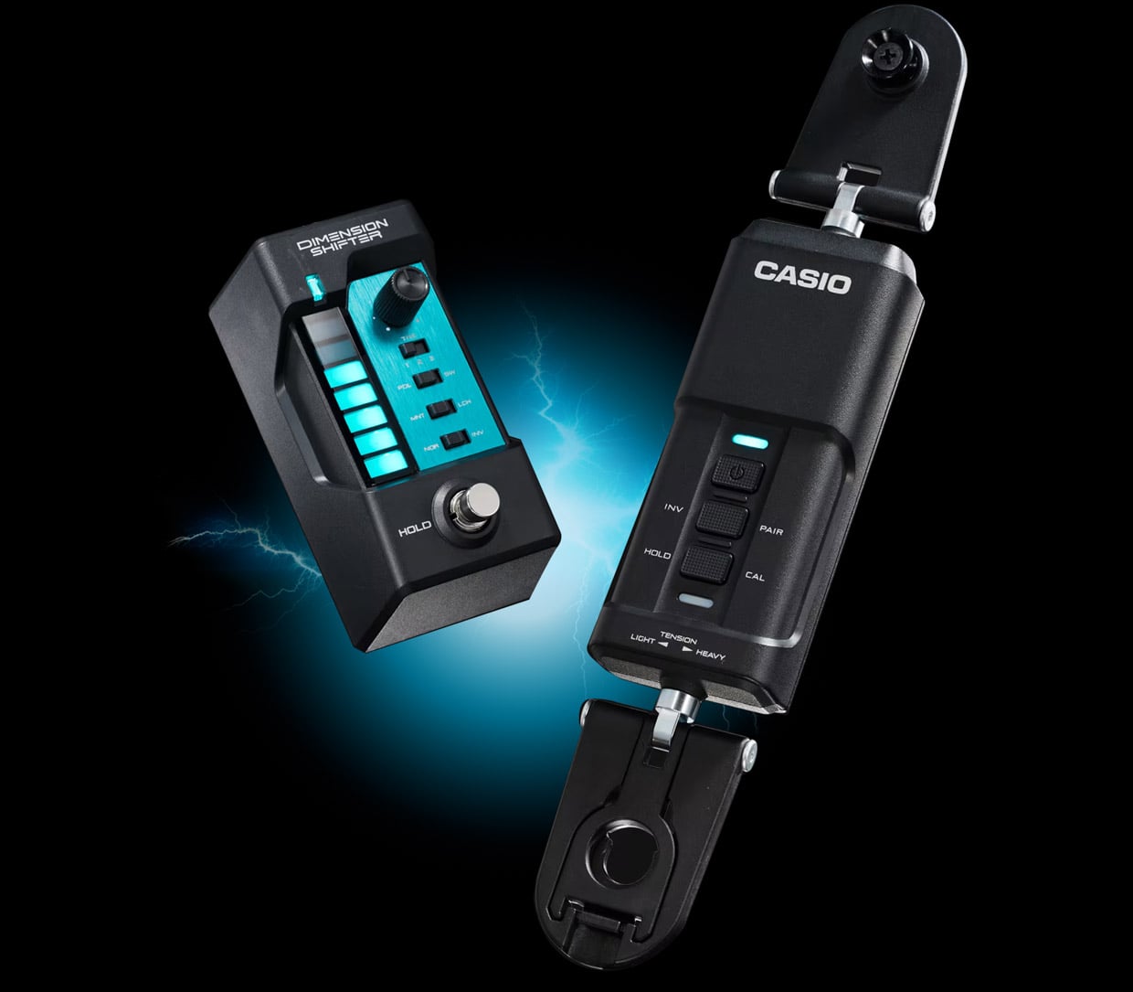 Casio Dimension Shifter Controls Guitar Effects with Your Shoulder