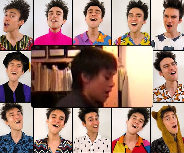 Jacob Collier Sings with His 13-Year Old Self