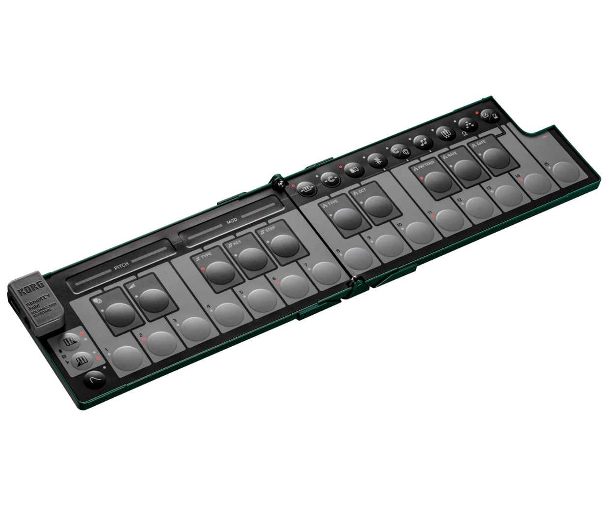 The KORG nanoKEY Fold Is a MIDI Keyboard That Fits in Your Pocket