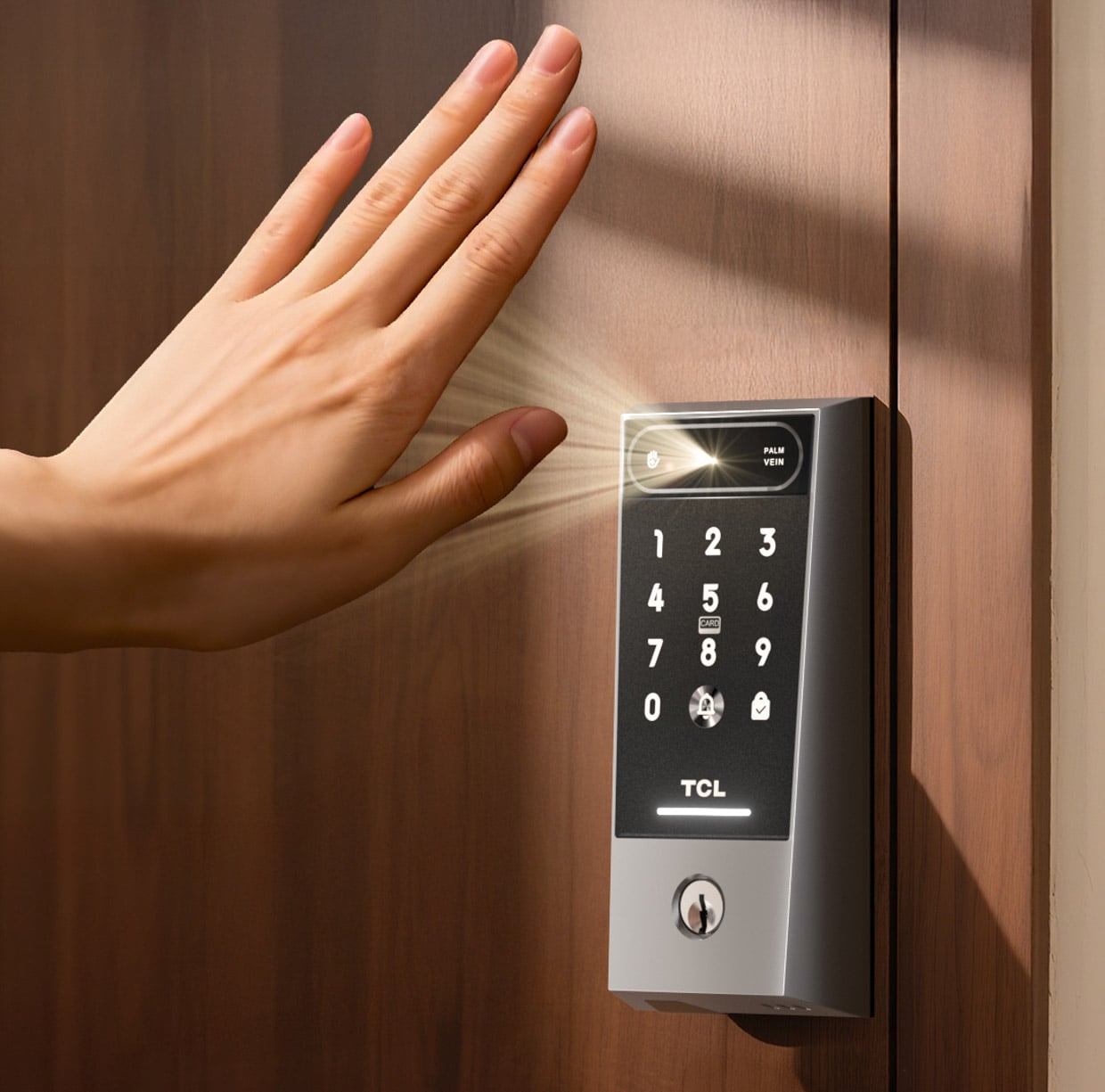 TCL D2 Pro Smart Lock Opens with a Wave of Your Hand