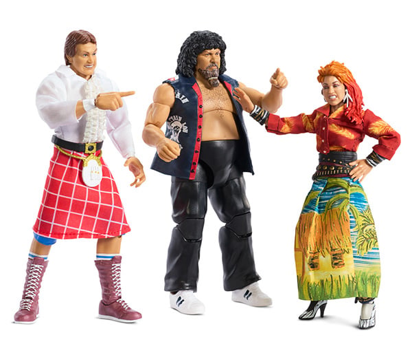 WWE Elite Lauper, Piper and Albano Action Figure 3-Pack
