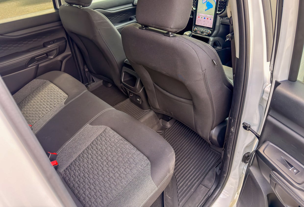 2026 Ford Ranger XLT Interior Rear Seat