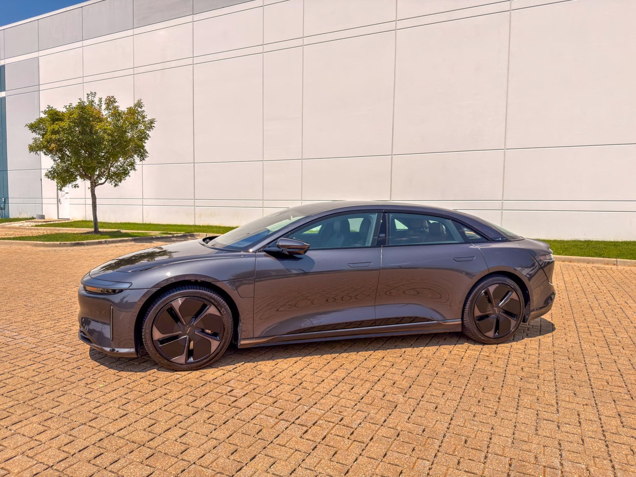 2026 Lucid Air Grand Touring Side View