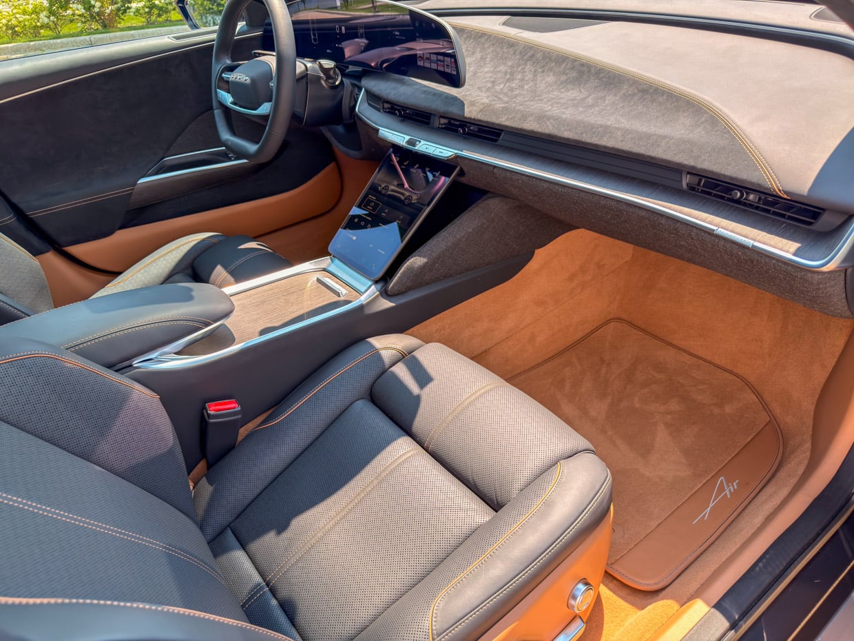 2026 Lucid Air Grand Touring Interior Front