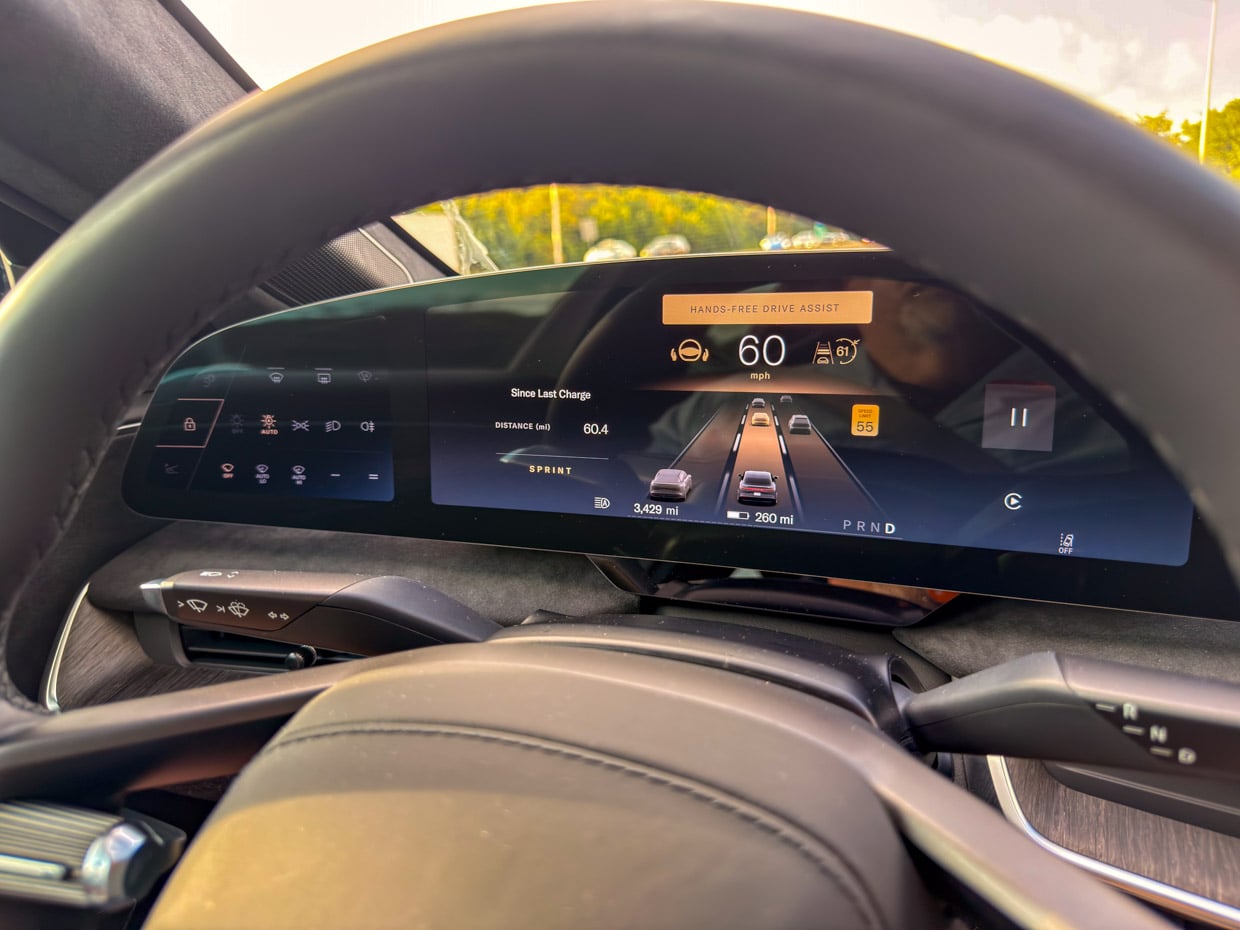 2026 Lucid Air Grand Touring Instrument Panel