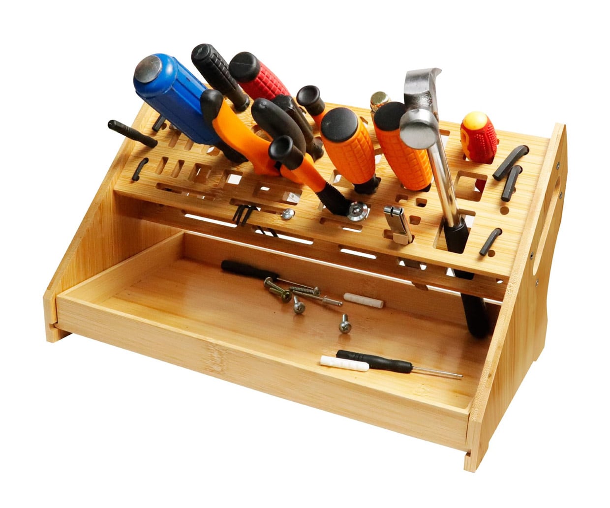 Bamboo Tool Organizer