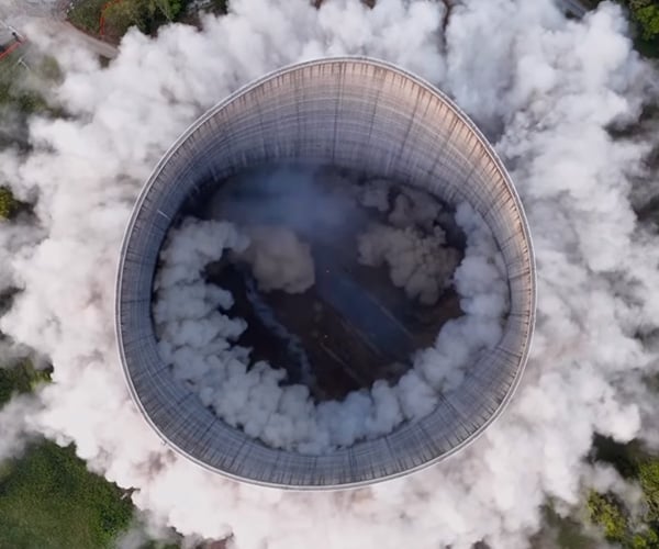 Building Implosions from Above