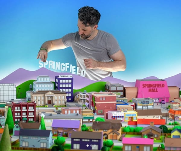 The Simpsons Springfield Model