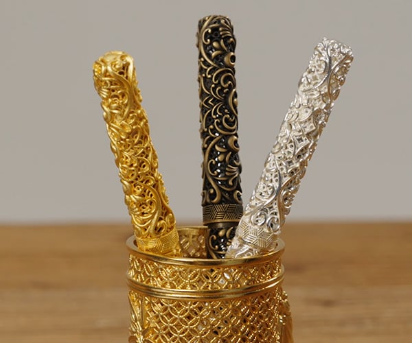 So Copper Lost-Wax Cast Brass Pen