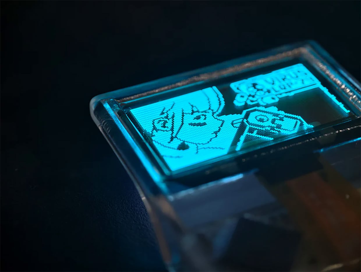 Shell Origami Box The Arduview Is a Tiny Retro Game System with a Transparent Case and ...
