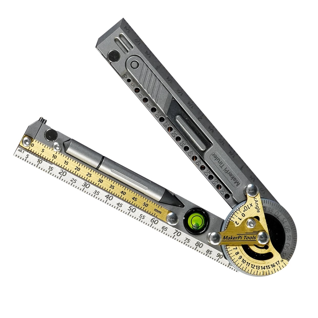 Measuring Layout Ruler Tool MakerPi TiRuler 2.0 Upgrades The Drawing and Measuring Tool