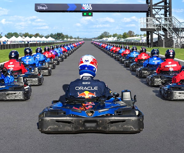 F1 Champion vs. Amateur Kart Racers